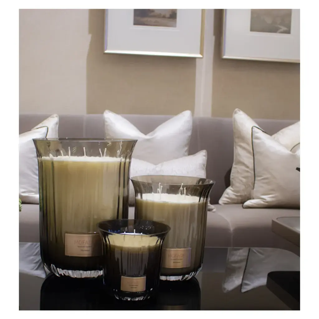  “Marmas” – Scented Candle Vase-Set by MOFAGE