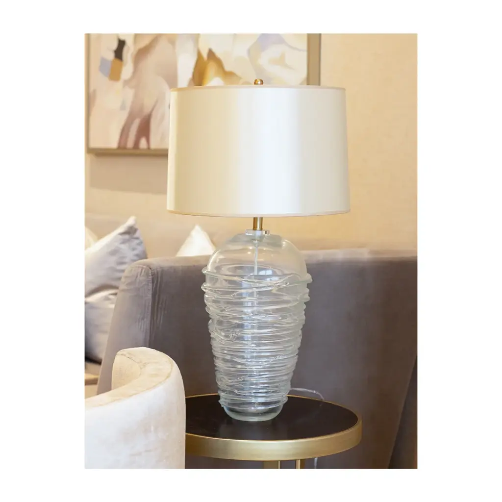 Table Lamp-Glass Base