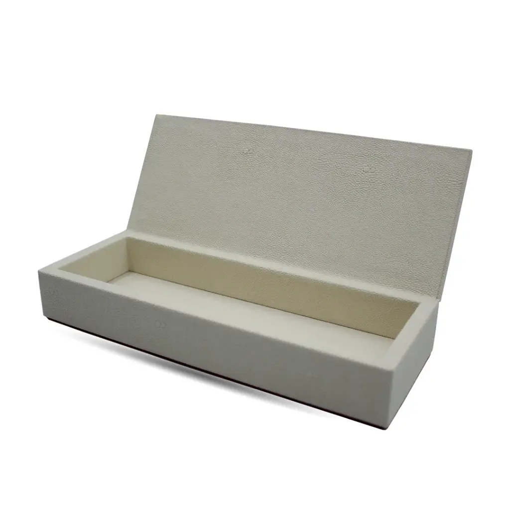 LEATHER DESK OFFICE SET - STORAGE BOX