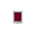 LEATHER PHOTO FRAME 03- GREY LARGE