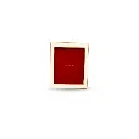LEATHER PHOTO FRAME 03-BEIGE LARGE