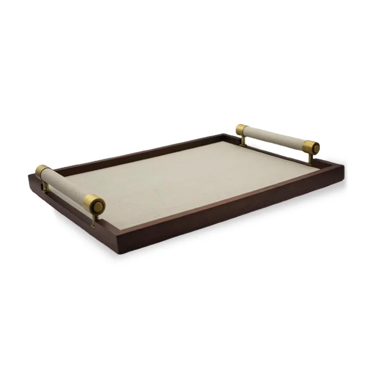 LEATHER TRAY-01-WOOD