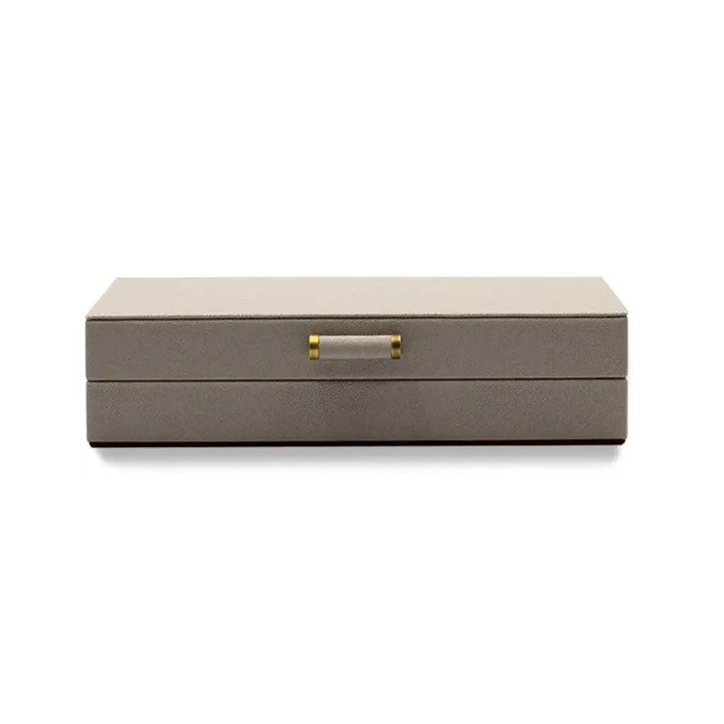 LEATHER STORAGE BOX 01