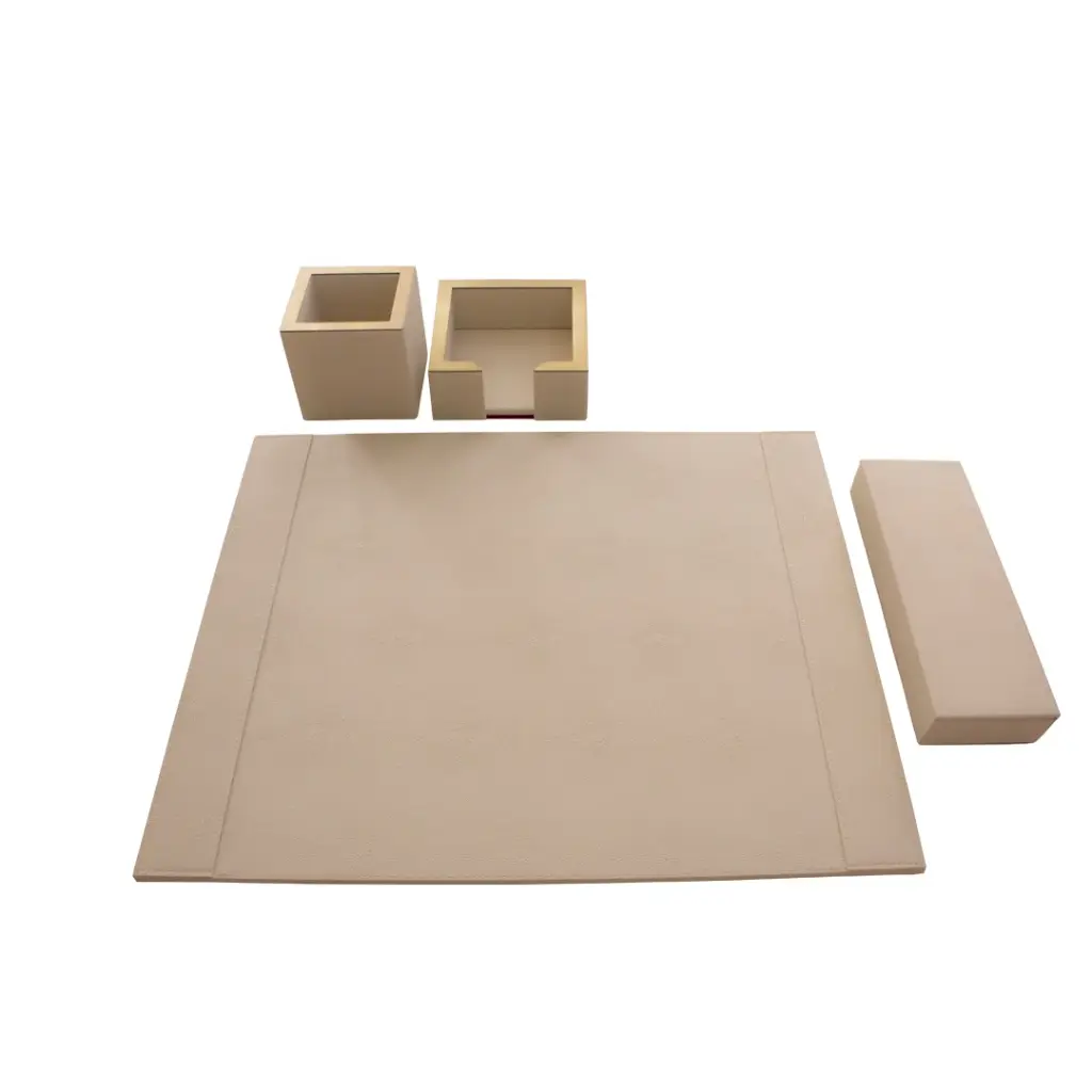 LEATHER DESK OFFICE SET 