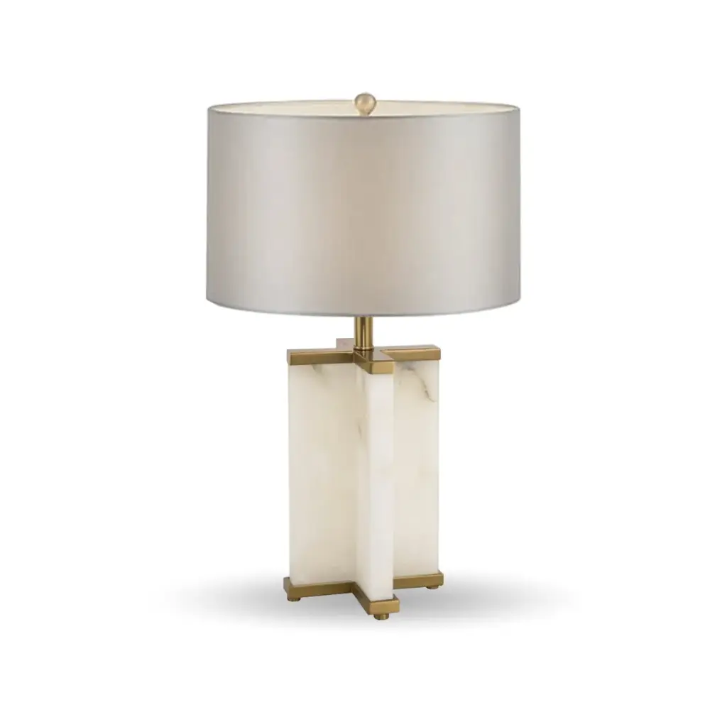 TABLE LAMP - 12- MARBLE