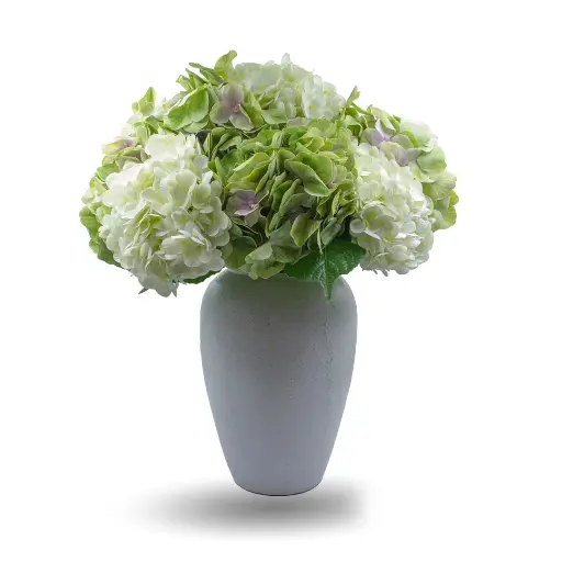 [MOF-02-0009-08] DECORATIVE VASE-LARGE (WHITE & COLOURED)